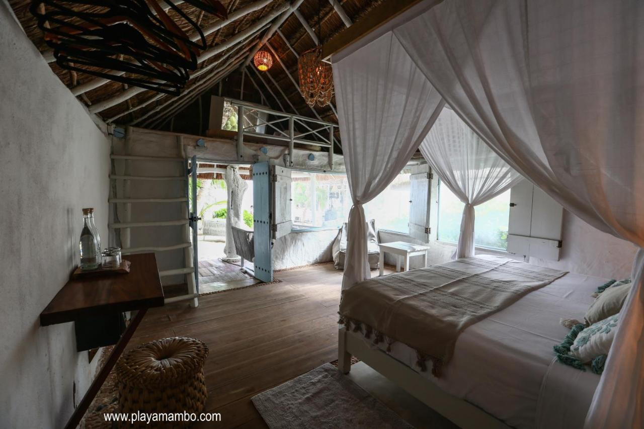 Playa Mambo Eco Cabanas Hotel Tulum Exterior photo