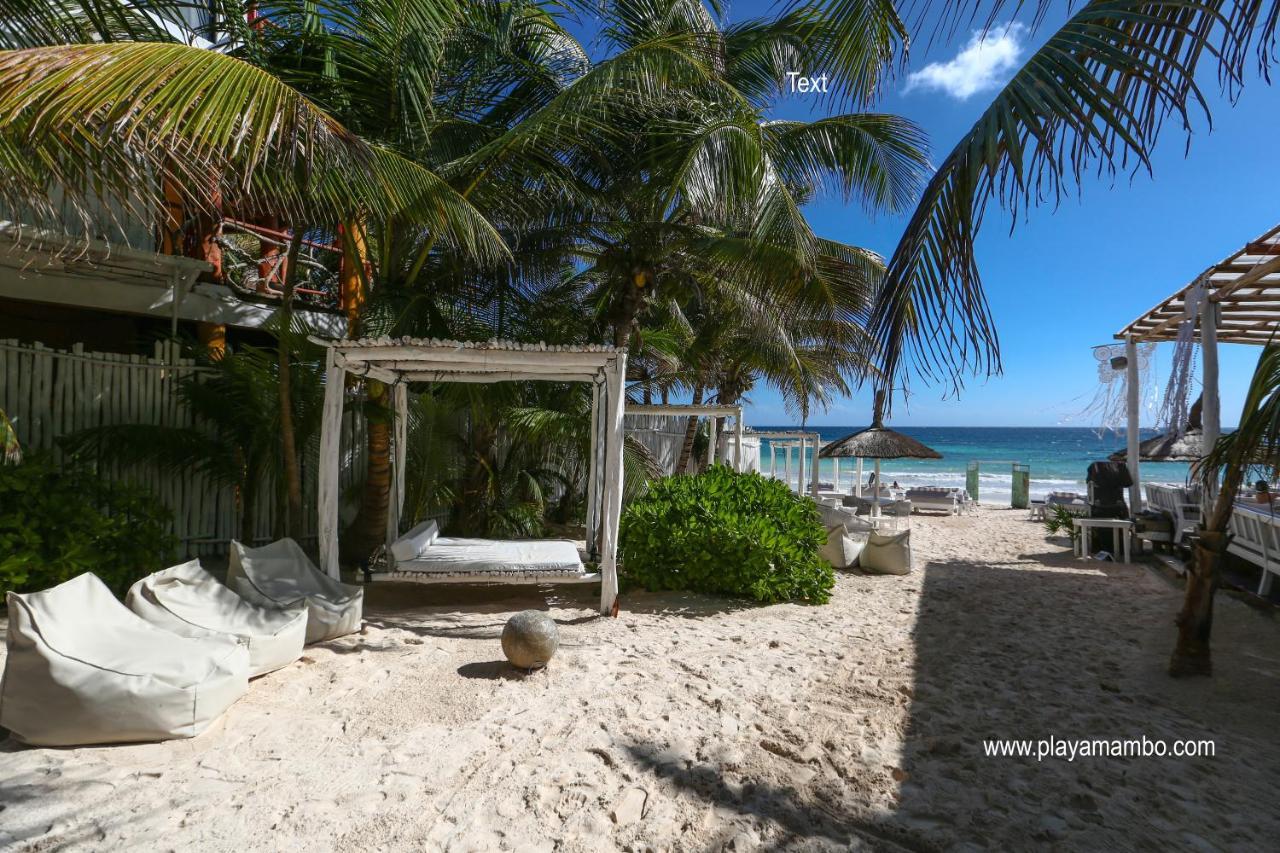 Playa Mambo Eco Cabanas Hotel Tulum Exterior photo