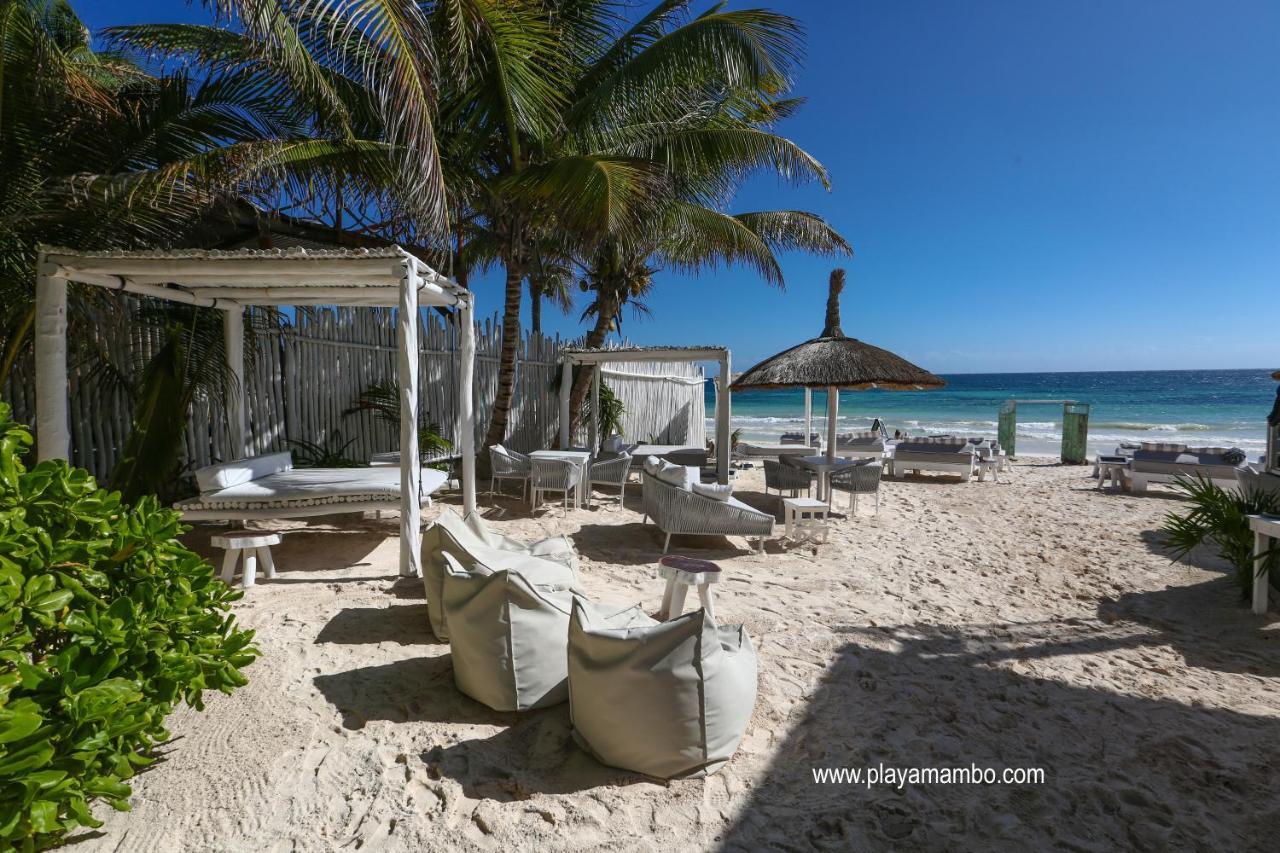 Playa Mambo Eco Cabanas Hotel Tulum Exterior photo