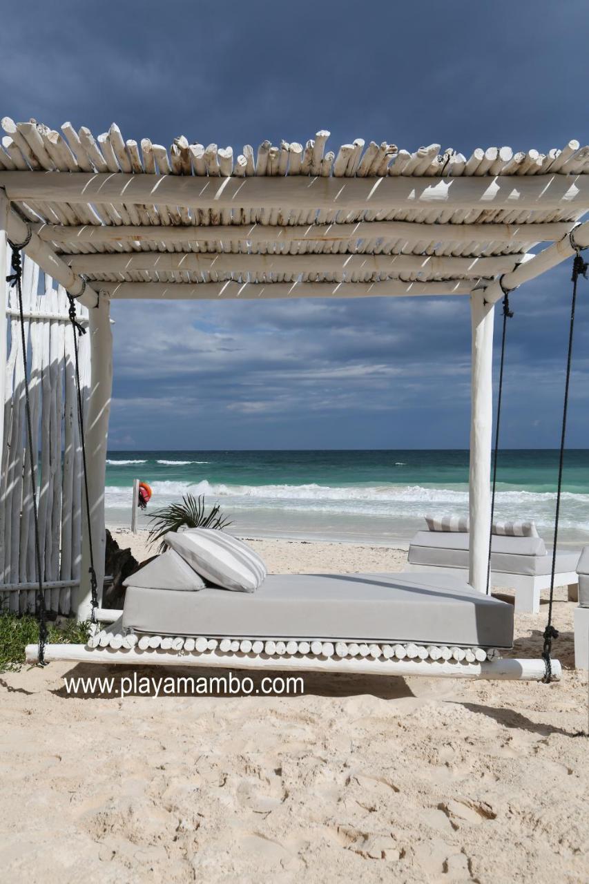 Playa Mambo Eco Cabanas Hotel Tulum Exterior photo