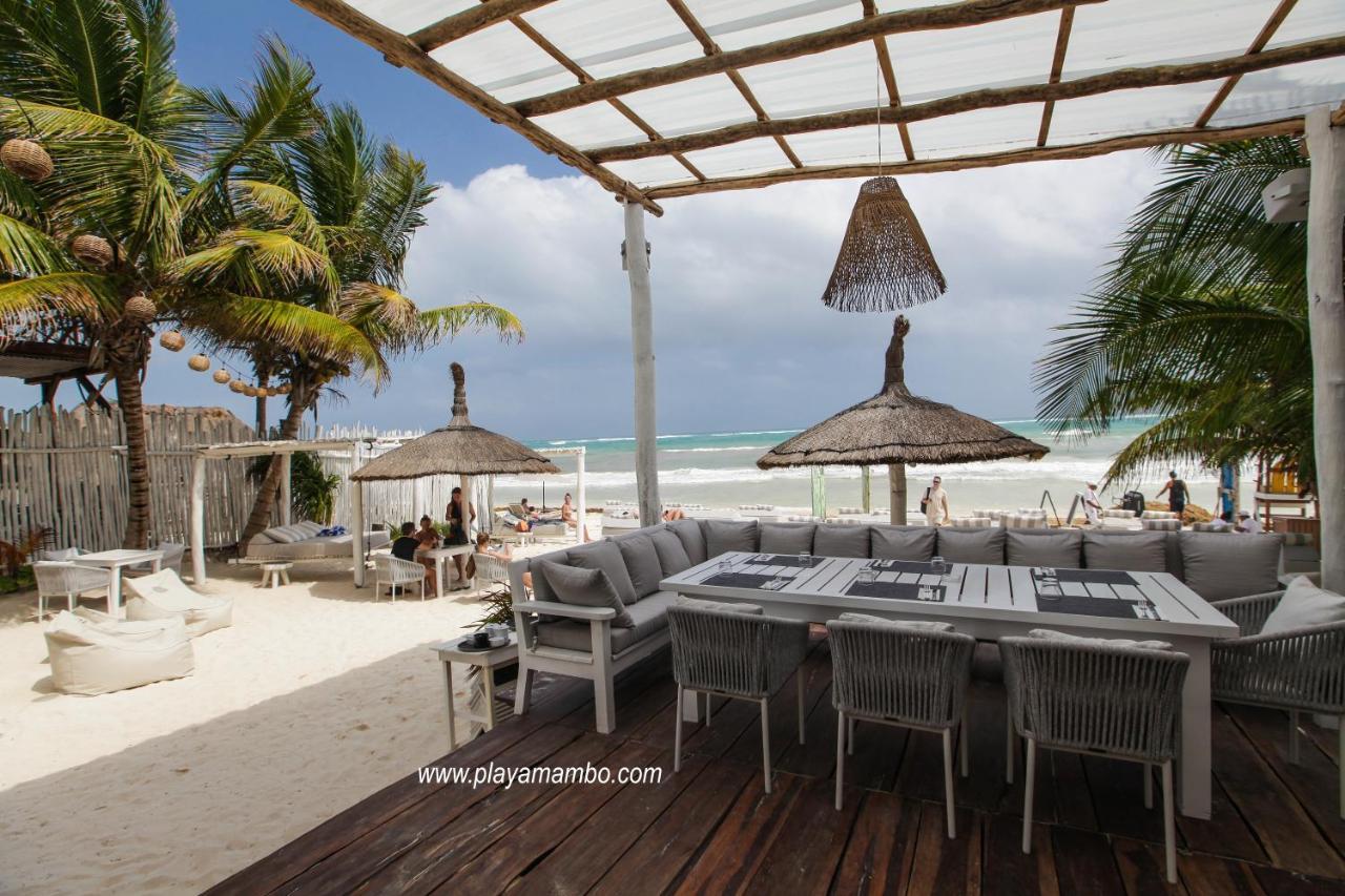 Playa Mambo Eco Cabanas Hotel Tulum Exterior photo