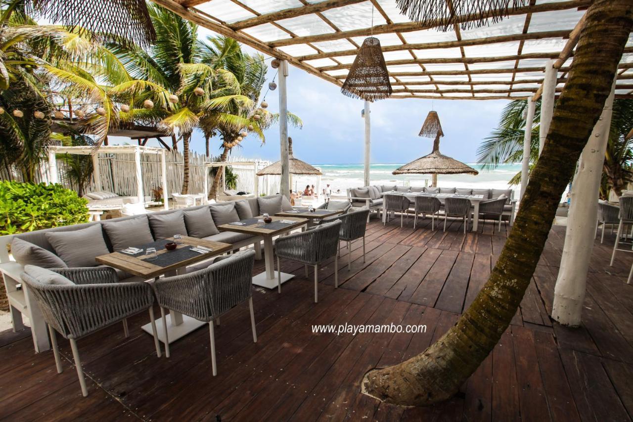 Playa Mambo Eco Cabanas Hotel Tulum Exterior photo